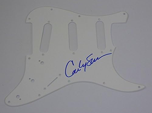 Carly Simon oblaci u mojoj kafi potpisan autogram Fender Strat električna gitara Pickguard Loa