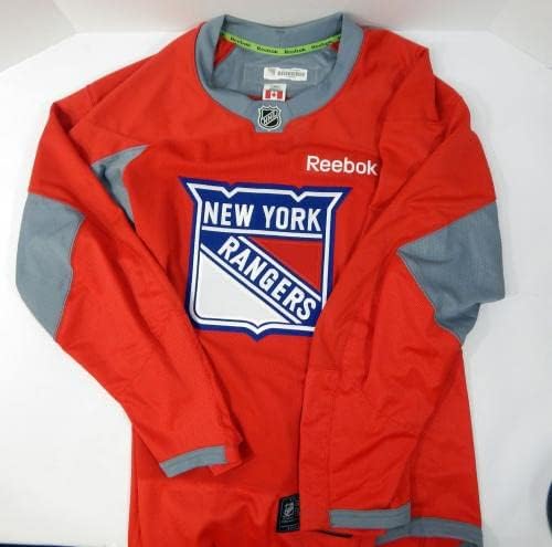 Njujork Rangers Igra Rabljena Džersa Crvena praksa Reebok NHL 58 DP29931 - Igra polovna NHL dresovi