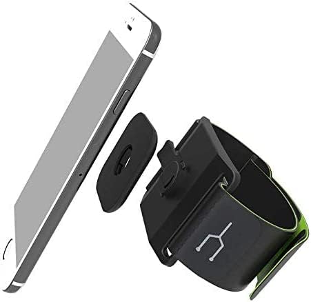 Navitech Black Mobile Mobitel Vodootporni kaiš za pokretanje pojasa - kompatibilan sanneoman Reno4