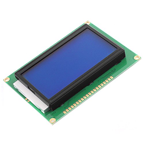 Uxcell A14121100ux0279 12864 LCD modul 128X64 tačke grafički matrično plavo pozadinsko osvetljenje, 5V