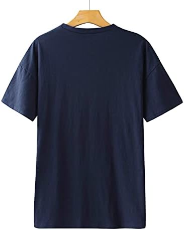 ICJJL majice za žene Ljetni vrhovi za ženska majica Loose Rezervoari Trendy Campus Wear Plus size Labavi