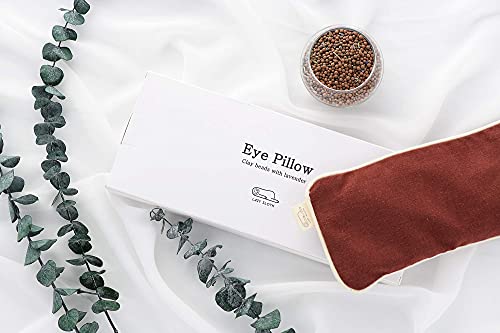 Lazy Sloth jastuk za oči-perle od prirodne gline sa lavandom - topla ili hladna Ponderirana maska za oči