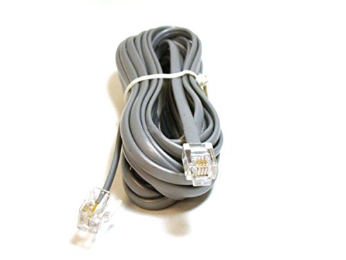 Fiksni telefonski kabelski kabel - 14 stopa - RJ11 ravno za podatke