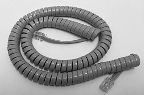 VOIP salon 12 stopa dolfin siva kovrčava slušalica za prijemnik kovrčava kabl za zavojnice za Nortel Meridian