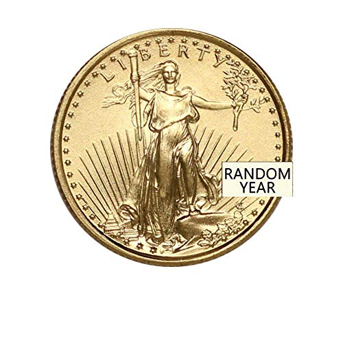 1986 - PREDSTAVLJAN 1/10 oz Američki zlatni orao Coin Sjajno neobično u klima uređaju sa certifikatom o