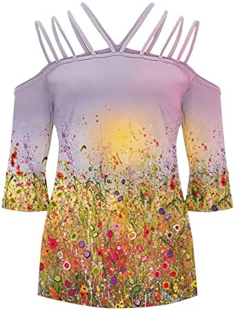 Ležerna bluza TEE za djevojke Jesen Ljetni kratki rukav 2023 odjeća modna crewneck pamučna bluza 0h 0h