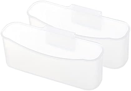 GRETD 2pcs začinska torba dom za kuhinjsku prozirnu kutiju za čuvanje kontejnera držač kopče kancelarijski
