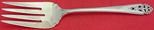 Queen's Lace by International Sterling Silver Cold Meat Fork 9 1/4