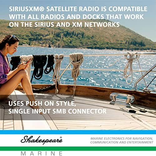 Shakespeare Sra-50 Galaxy SiriusXM Satelitska antena, Bijela