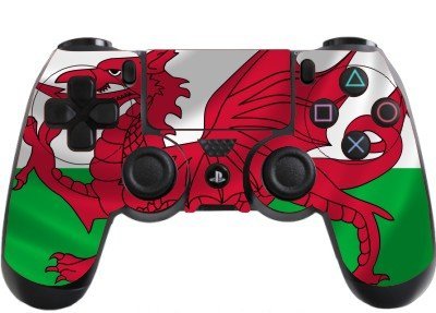 grafix studio Wales Zastava PlayStation 4 naljepnica za kontroler / koža / naljepnica / Ps35