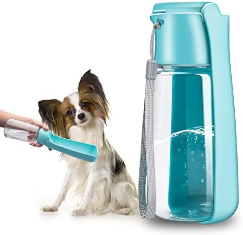 Ancistro boca za vodu za pse, sklopivi prijenosni dozator vode za štence za kućne ljubimce, Vanjska bočica