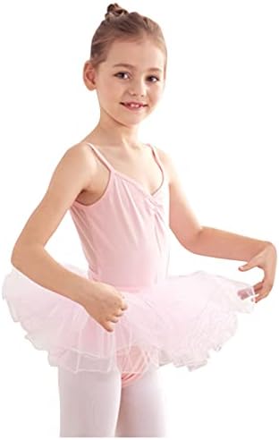 lcziwo baletni triko za djevojčice plesna suknja bez leđa bez rukava balerina baletna haljina Outfit ženske
