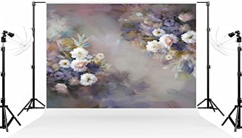 Kate 7 × 5FT Ljubičasta cvjetna materinstvo Fotografija pozadina zatvorene apstraktne cvjetne fotografije