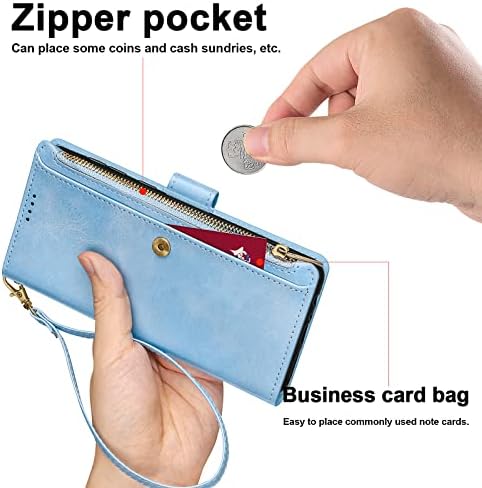 Antsturdy za iPhone 7/8 / SE 2020 （4.7） torbica za novčanik, luksuzna PU kožna Folio Flip zaštitni poklopac