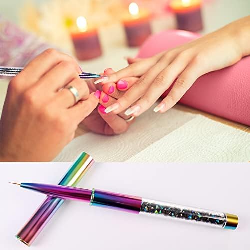 LLLY Painting Pen četkice za nokte za manikir nokti pribor za četkicu alat za profesionalce dizajn crtanje