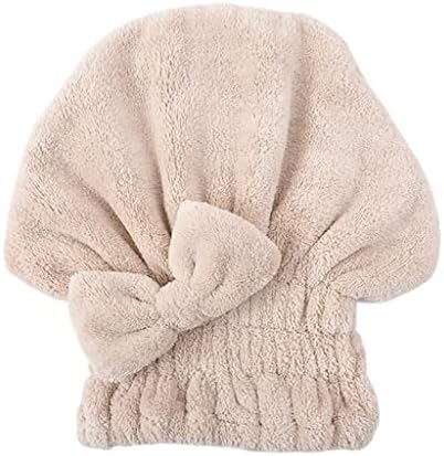 Douba Women Bowknot Cap Cap prozračnost Turban za kosu Brzo sušenje ručnika za saunu Kupatilo