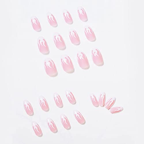 Pink kratki balet nosite nokte lažni nokti na prstima nokti za žene DIY Salon za manikir