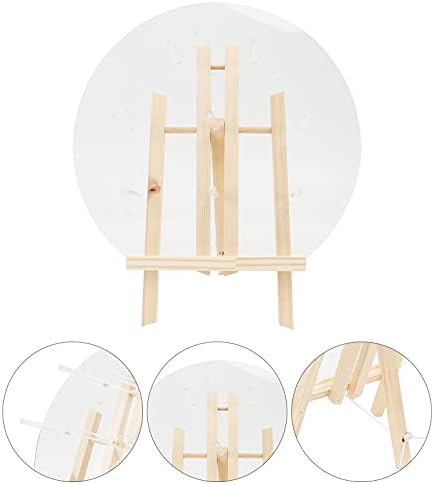 Zerodeko 1 Set stalka za izlaganje krofni stalak za torte drveni stalak za torte za Desktop kućnu prodavnicu