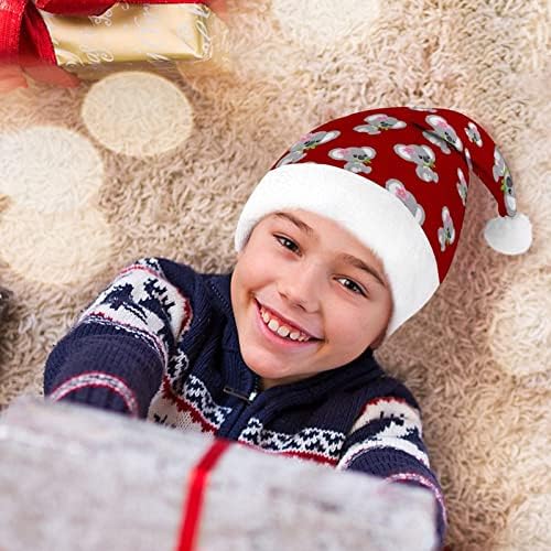 Slatka Koala Božić Santa šešir za crveni Božić kapa odmor favorizira Nova Godina Svečana potrepštine