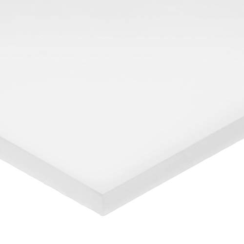 SAD zaptivni rasuti-PS-UHMW-368 bijeli UHMW polietilenski plastični Lim, 1/2 visina, 8 širina, 12 dužina