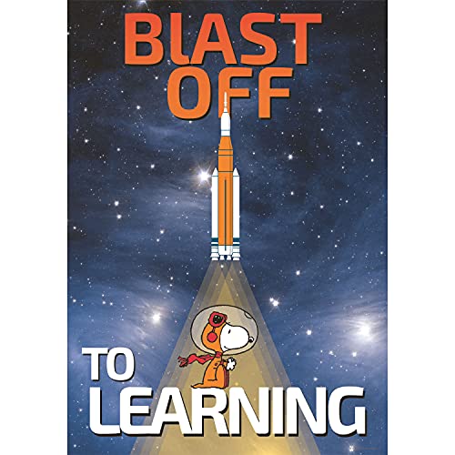Nepoznata Eureka Peanuts NASA eksplozija na poster za učenje, 13x 19