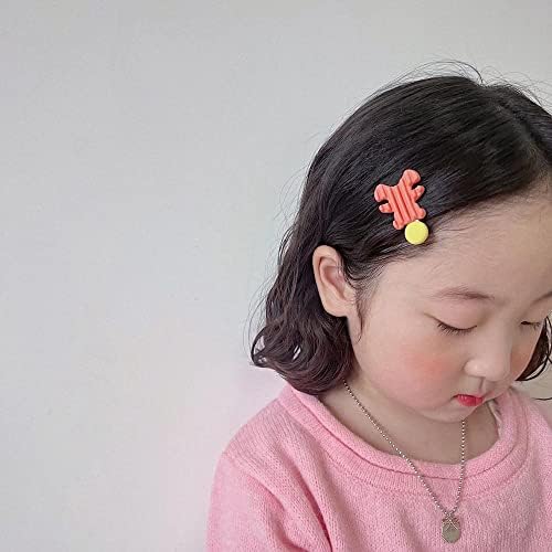 Houchu Medvjeđa Ukosnica Jednostavna Moda Korejski Stil Kopča Za Kosu Crtić Slatka Ukosnica Candy Boje Dječija Pokrivala Za Glavu Dječja Kosa Dodatna Oprema