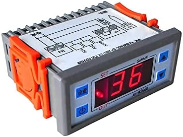 Vevel ugrađeni digitalni regulator temperature 12V 24V 220v ormar za hladno skladištenje termostata Temperaturna