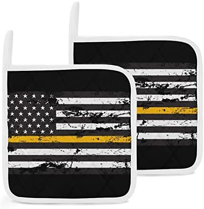 911 Dispečer tanke držači lonca za zastavu 8x8 Vruće jastučiće otporne na toplinu Pomoćni zaštita od stola