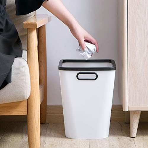 HJRD kanta za smeće, kanta za smeće korpa za otpadni papir kuhinja kuhinja dnevni boravak toalet sa ručkom