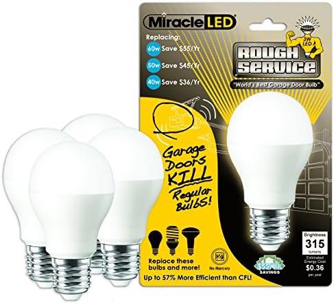 Miracle LED 604740 grubo servisno svjetlo za garažna vrata od 3 Vata, sijalica za uštedu energije dugog