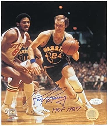 Rick Barry potpisao je autogramirano 8x10 fotografija w / natpis JSA - AUTOGREMENT NBA fotografije