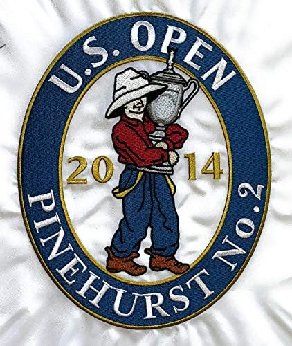 Martin Kaymer potpisao 2014 US Open Flag pinehurst Golf championship