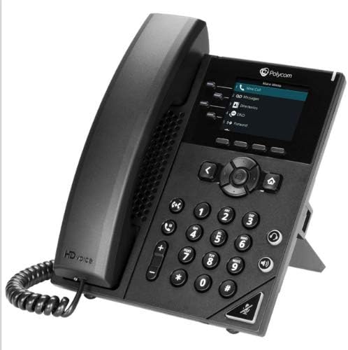 Polycom VVX 350 Business Six-line, Srednje klase IP Desk telefon sa prikazom boja