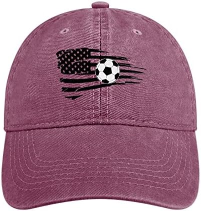 Nogometna američka zastava Baseball Cap Muškarci i žene Trucker Hat Podesivi tal Hat UV zaštita