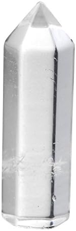 Pesoeth 3pcs 35 mm zacjeljivanje kristalnih tačaka Kvarcni bodovi se postavljaju prirodno čist kvarcna kristalna