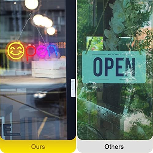 LED otvoreni znakovi za poslovanje - Svijetle boje Combos Electric Neon Otvoreni znak za restorane, maloprodajne