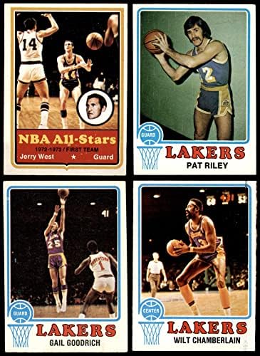 1973-74 TOPPS Los Angeles Lakers Team Set Los Angeles Lakers VG / Ex Lakers