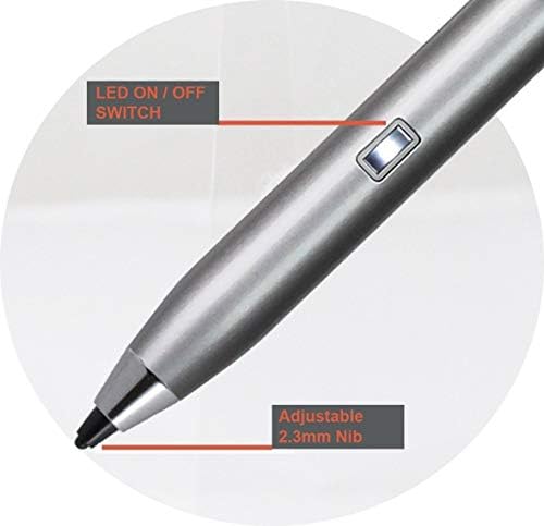 Bronel srebrna fina tačana digitalna aktivna olovka kompatibilna sa HP ProBookom X360 11 EE 11.6 / HP Stream