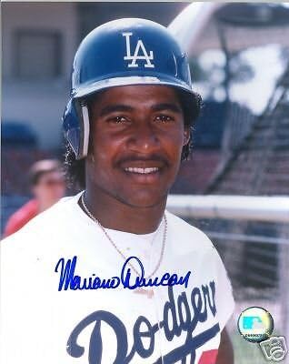 Mariano Duncan Los Angeles Dodgers potpisan 8x10 fotografiju