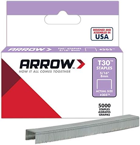 Arrow Pričvršćivač 305IP originalni T30 / T32 5/16-inčni spajalice, 5,040 paketa