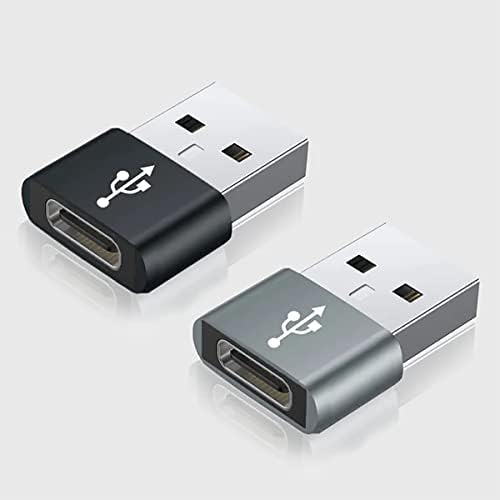 USB-C ženka za USB mužjak Brzi adapter kompatibilan sa vašim Jezikom dva za punjač, ​​sinkronizirani, OTG