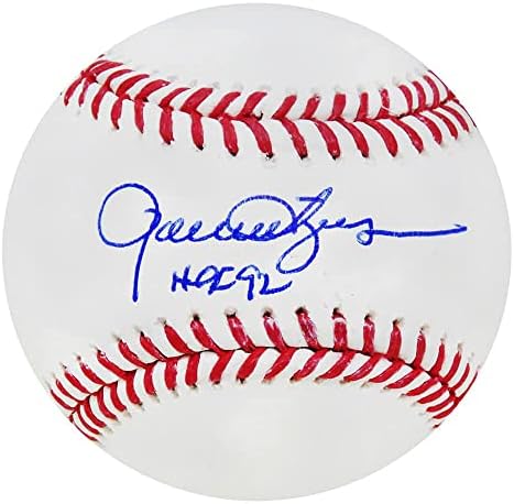 Rollie Fingers potpisuju MLB bejzbol sa / hof'92 - autogramirani bejzbol