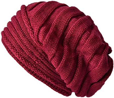 Somaler Knit Slouchy Beanie HATS za žene prevelirani topli zimski kape za skijanje