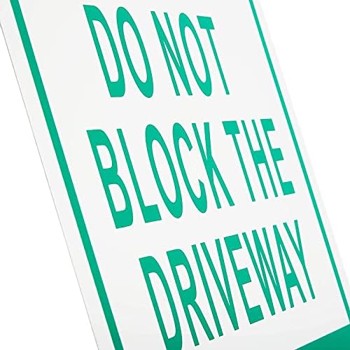 Juvale Molimo nemojte blokirati znak za prilaz