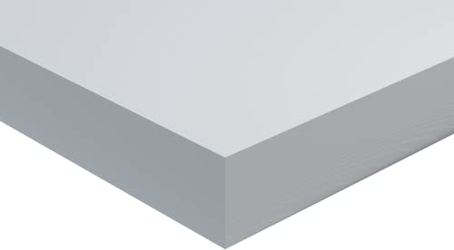 Proširena PVC pjenasta ploča, Bijela, debljine 1, 36 Š x 48 L