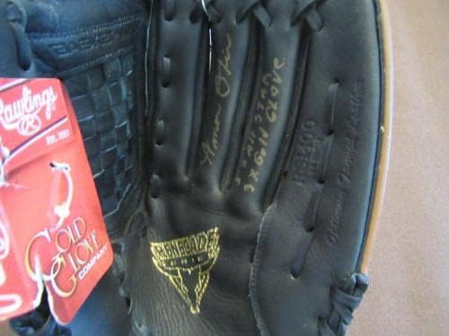 Amos Otis 5 X Allstar 3 X Gg Kc Royals Hof Mets potpisan Auto Rawlings rukavica Jsa - MLB rukavice sa autogramom