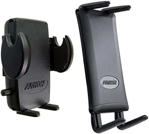 Arkon Mega Grip Universal Holder za iPhone 12 11 Pro Max XS XR X Galaxy Note 20 10 Maloprodaja crno-telefon