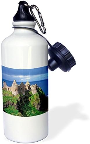 3drose Dvorac Dunluce, okrug Antrim, Sjeverna Irska EU15 RER0005 Ric Ergenbright Sportska boca za vodu,