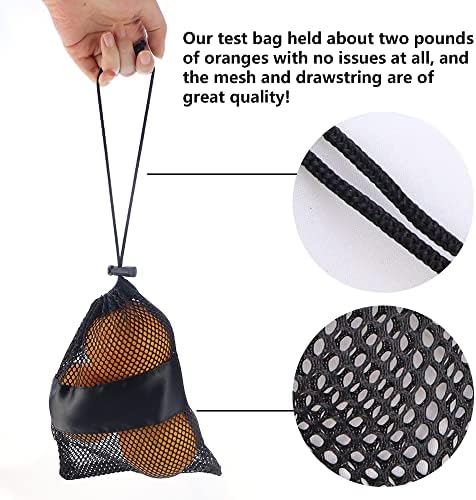 JOGILBOY 3 kom mrežasta torba sa kliznim vezicama zaključavanje kabla zatvaranje torbe za pranje veša kampovanje
