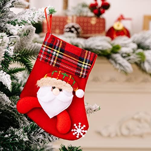 Umjetna Pointerettias Garland za napolju Velike čarape Candy Socks Božićni ukrasi Kućni odmor Božićni ukrasi
